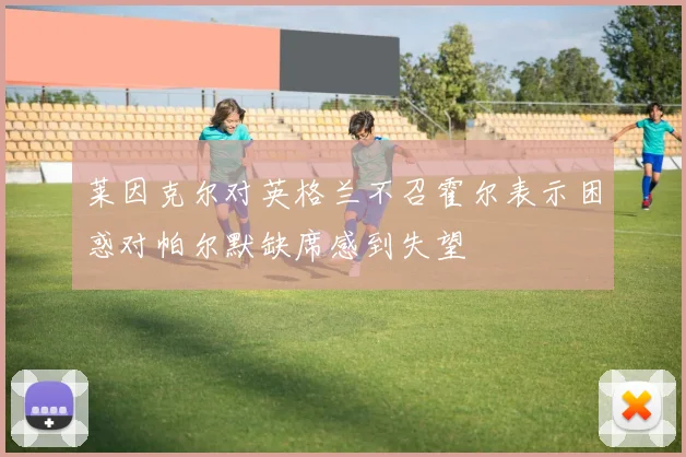 莱因克尔对英格兰不召霍尔表示困惑对帕尔默缺席感到失望